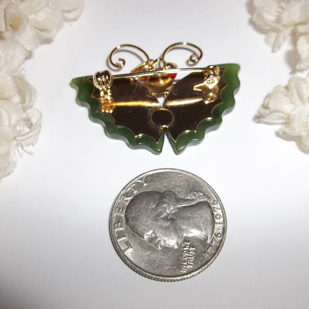 Vintage Butterfly Brooch or Pendant Charm Retro Style Jewelry Girl Woman C250 - Picture 3 of 7
